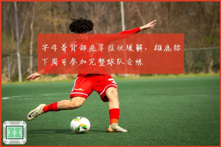 字母哥背部痉挛症状缓解,雄鹿称下周可参加完整球队合练